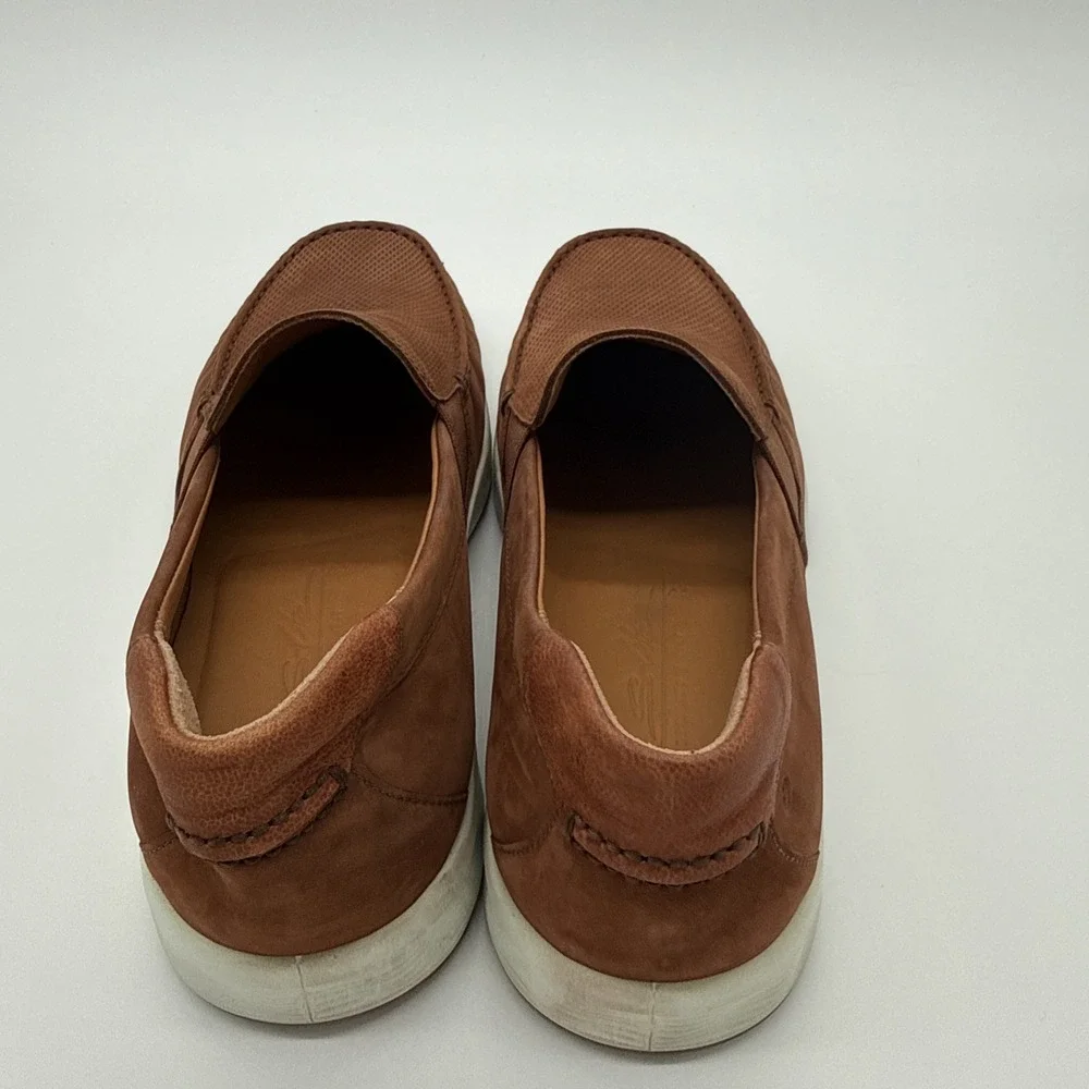 ECCO Men's S-Lite Moc Loafer Shoe Brown Slip-On Size 10